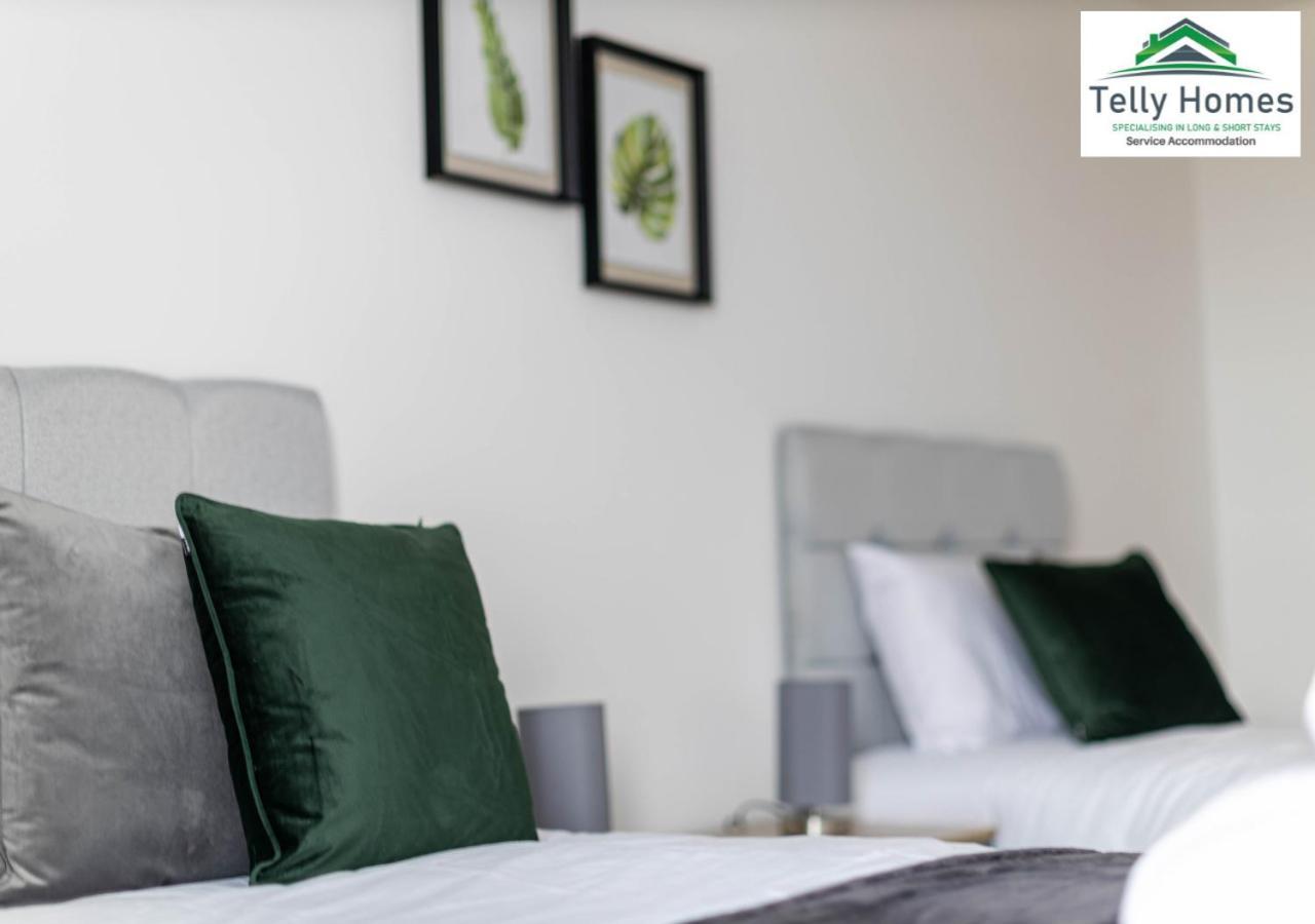5 Percent Off Weekly And 20 Percent Off Monthly Bookings - Marigold Unit At Telly Homes Limited Birmingham City Centre -2 Bedroom Apartment, Free Wifi Exterior foto
