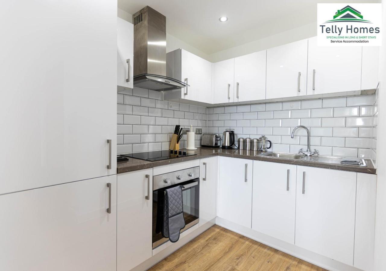 5 Percent Off Weekly And 20 Percent Off Monthly Bookings - Marigold Unit At Telly Homes Limited Birmingham City Centre -2 Bedroom Apartment, Free Wifi Exterior foto