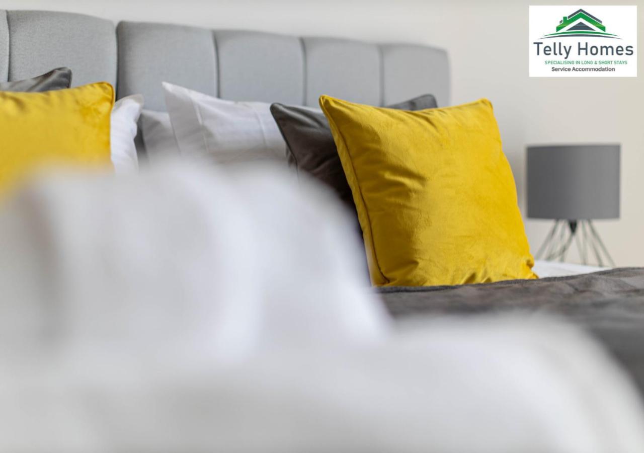 5 Percent Off Weekly And 20 Percent Off Monthly Bookings - Marigold Unit At Telly Homes Limited Birmingham City Centre -2 Bedroom Apartment, Free Wifi Exterior foto