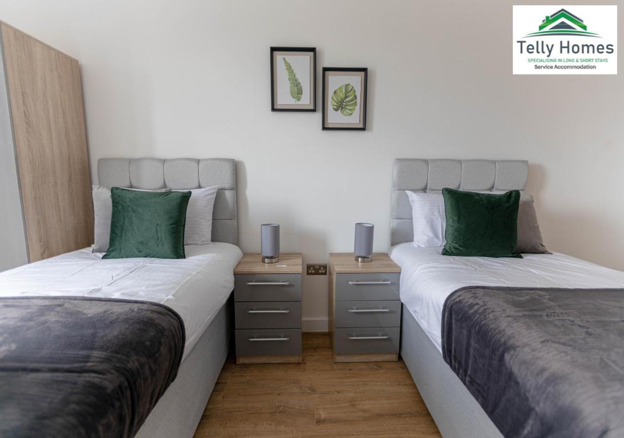 5 Percent Off Weekly And 20 Percent Off Monthly Bookings - Marigold Unit At Telly Homes Limited Birmingham City Centre -2 Bedroom Apartment, Free Wifi Exterior foto