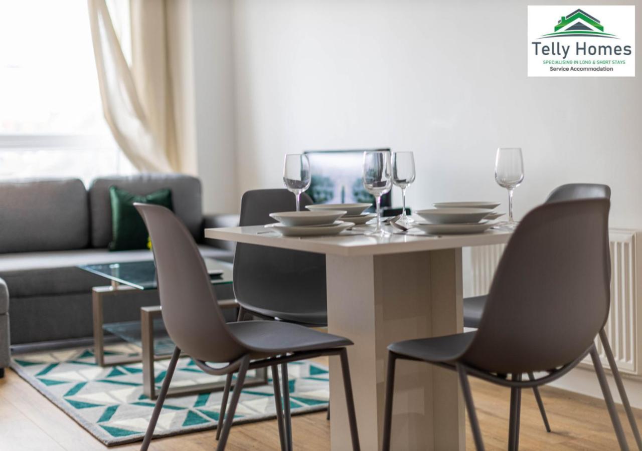 5 Percent Off Weekly And 20 Percent Off Monthly Bookings - Marigold Unit At Telly Homes Limited Birmingham City Centre -2 Bedroom Apartment, Free Wifi Exterior foto
