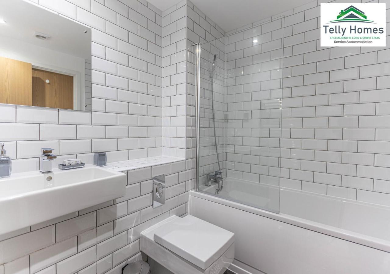 5 Percent Off Weekly And 20 Percent Off Monthly Bookings - Marigold Unit At Telly Homes Limited Birmingham City Centre -2 Bedroom Apartment, Free Wifi Exterior foto